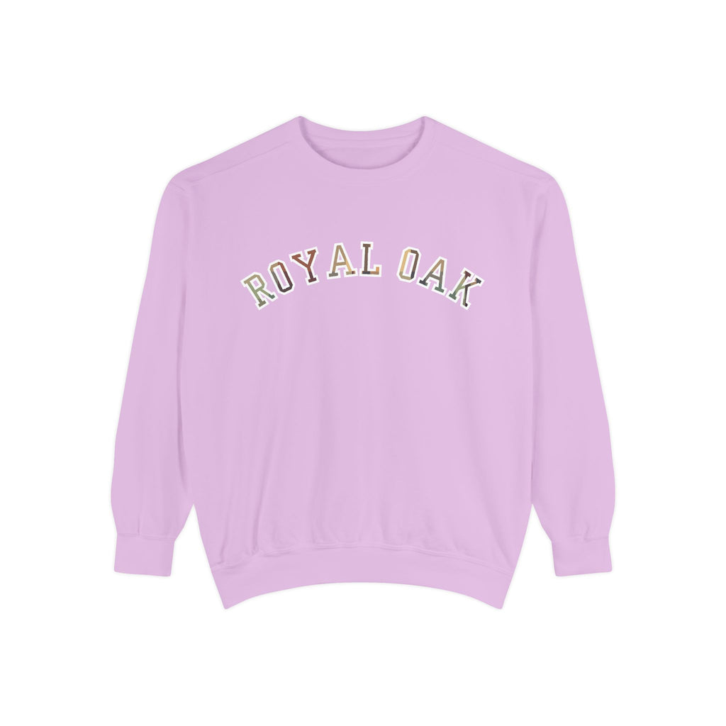 Royal Oak Plaid Sweatshirt (Personalize with your own city name!)