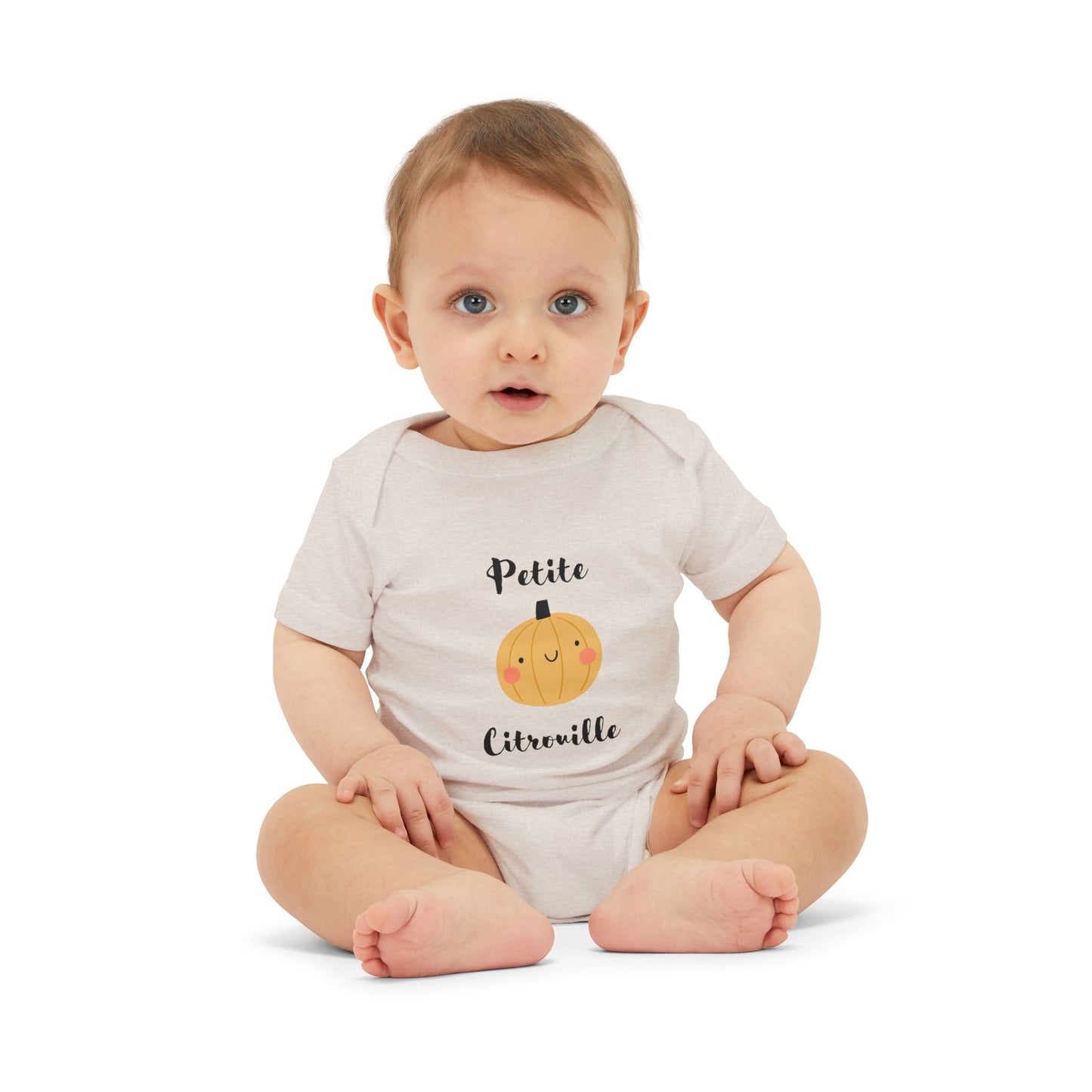 Petite Citrouille (little pumpkin) Infant Jersey Onesie