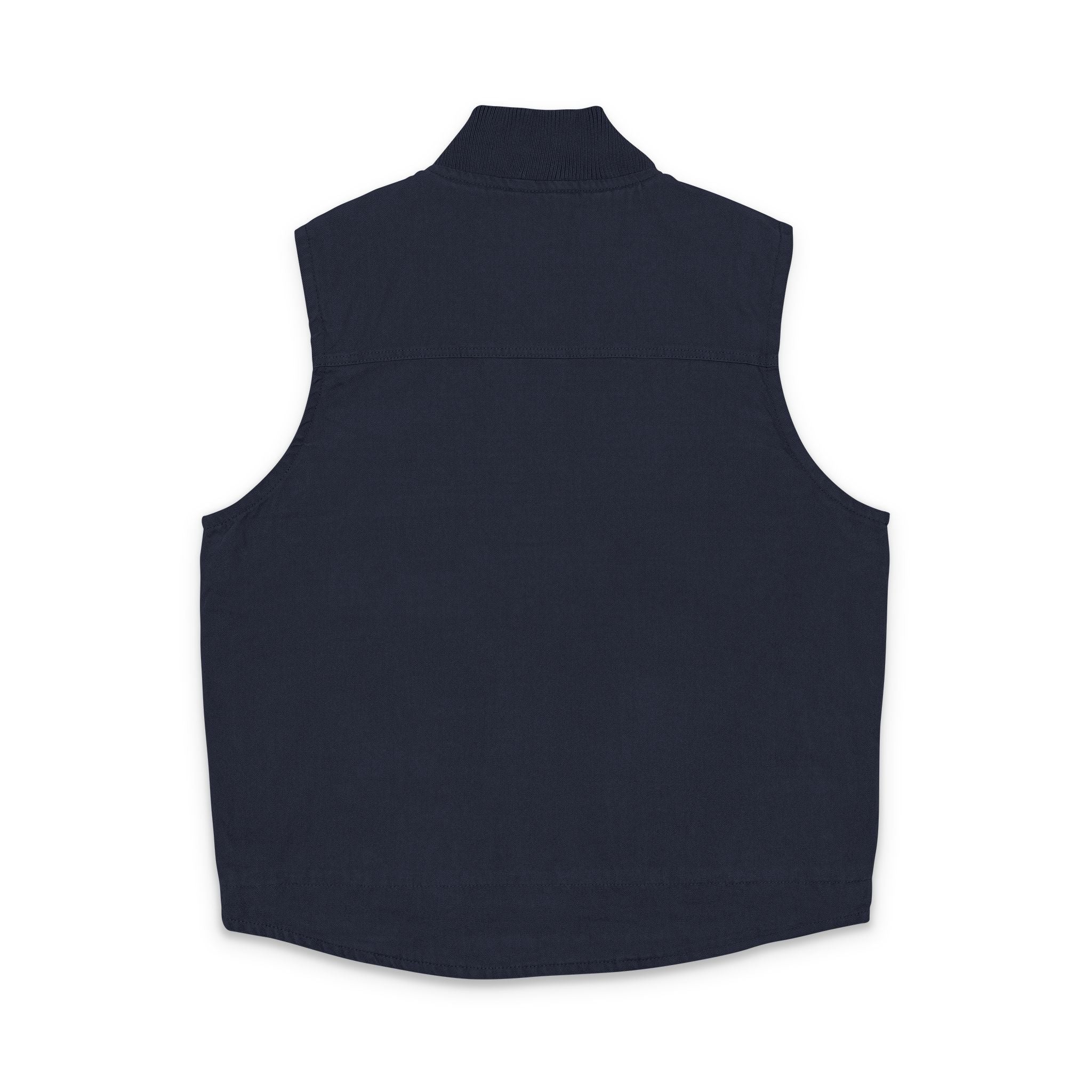 Embroidered "Opa" (Grandpa) Duck Cloth Work Vest – Durable Carpenter Style for German grandfather gifts