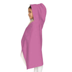 Kid's personalized ballet slippers hooded bath towel by Printify
