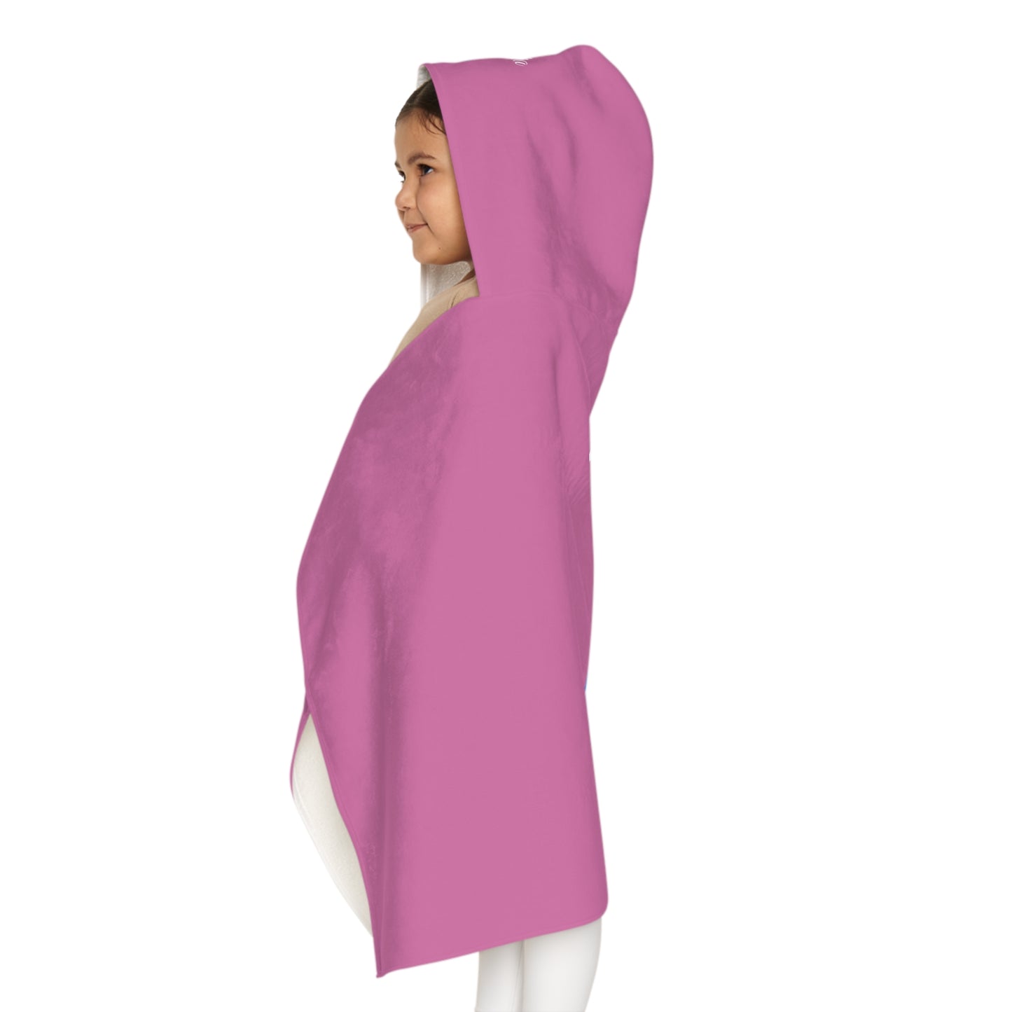 Kid's personalized ballet slippers hooded bath towel
