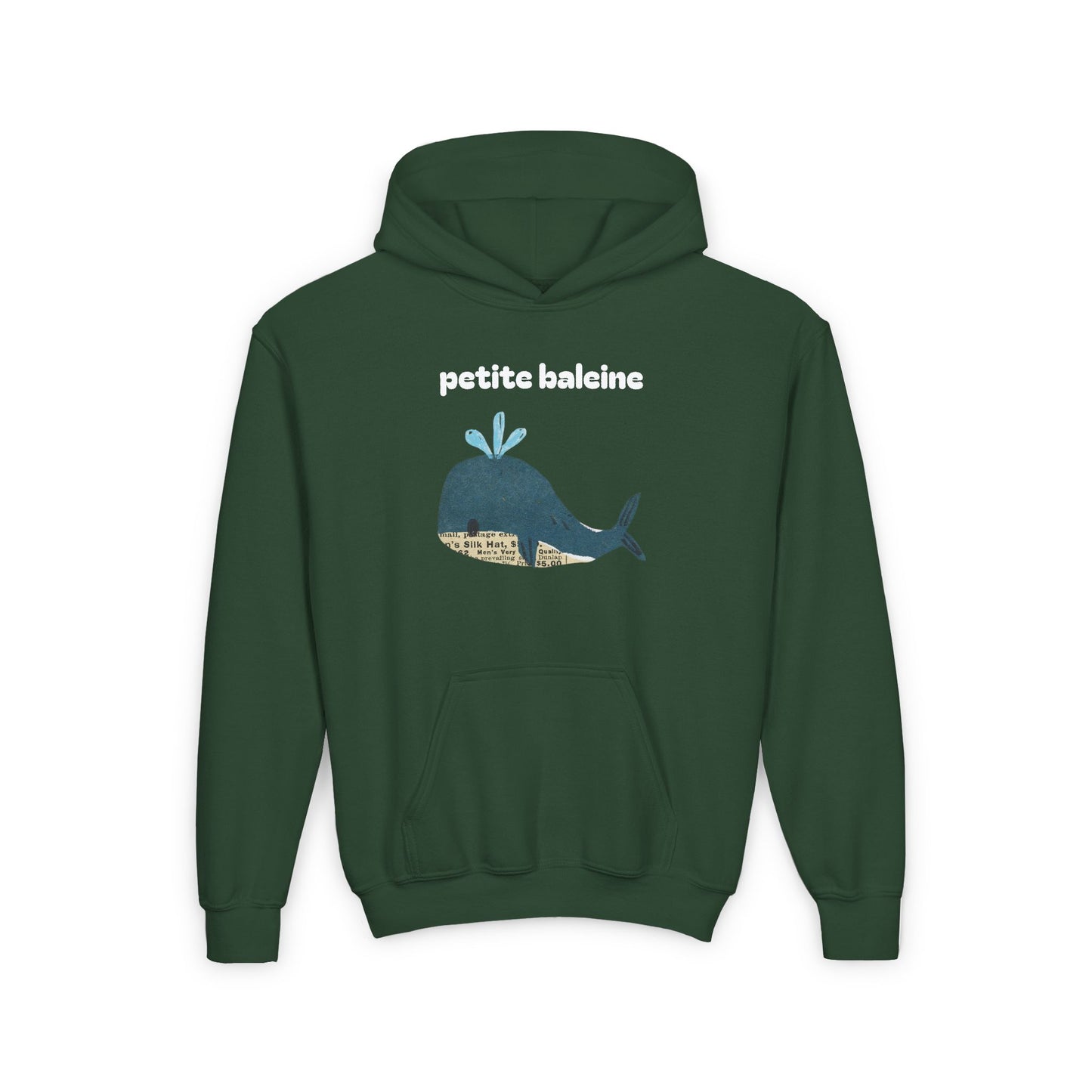 Sweat à capuche Petite Baleine pour enfant