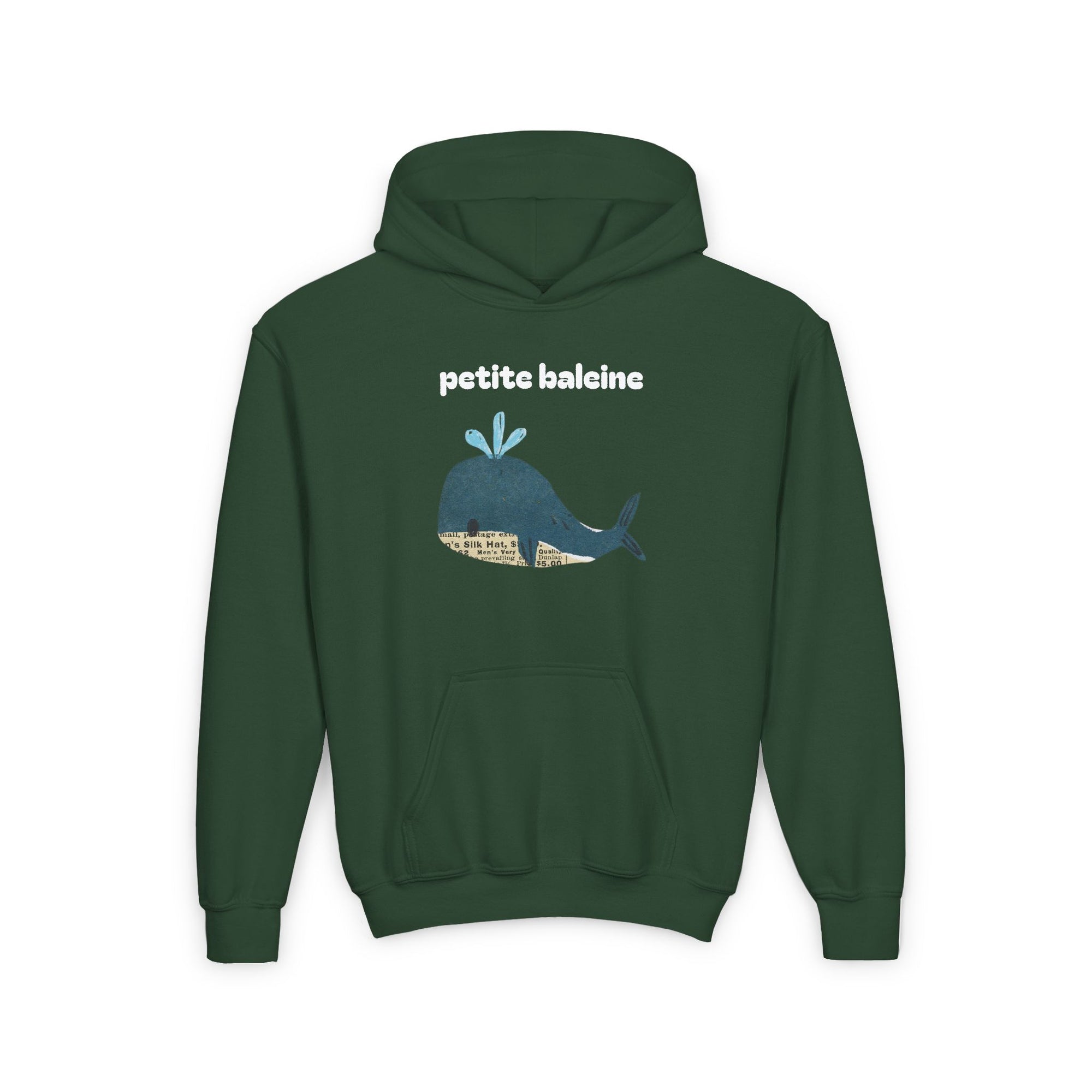 Kids Petite Baleine Hooded Sweatshirt