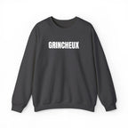 Grincheux Crewneck Sweatshirt - Funny French curmudgeon Sweater by Printify