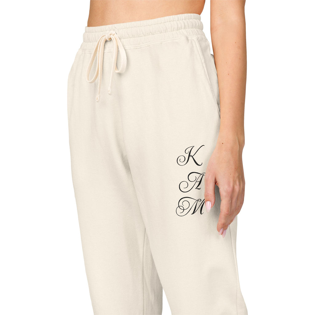 Personalized Monogram Joggers — Casual Unisex Fleece Sweatpants