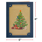 Christmas Tree Wagon Pop Up Christmas Card by Paper Love