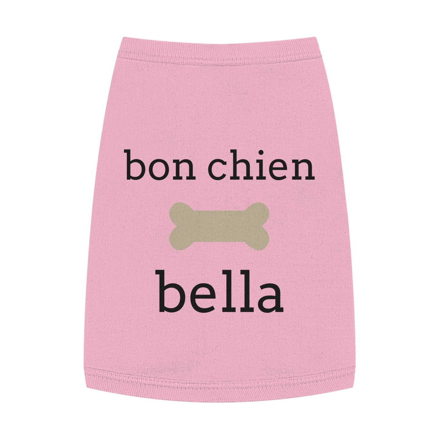 Anpassbares Hundeshirt - Bon chien (Guter Hund)