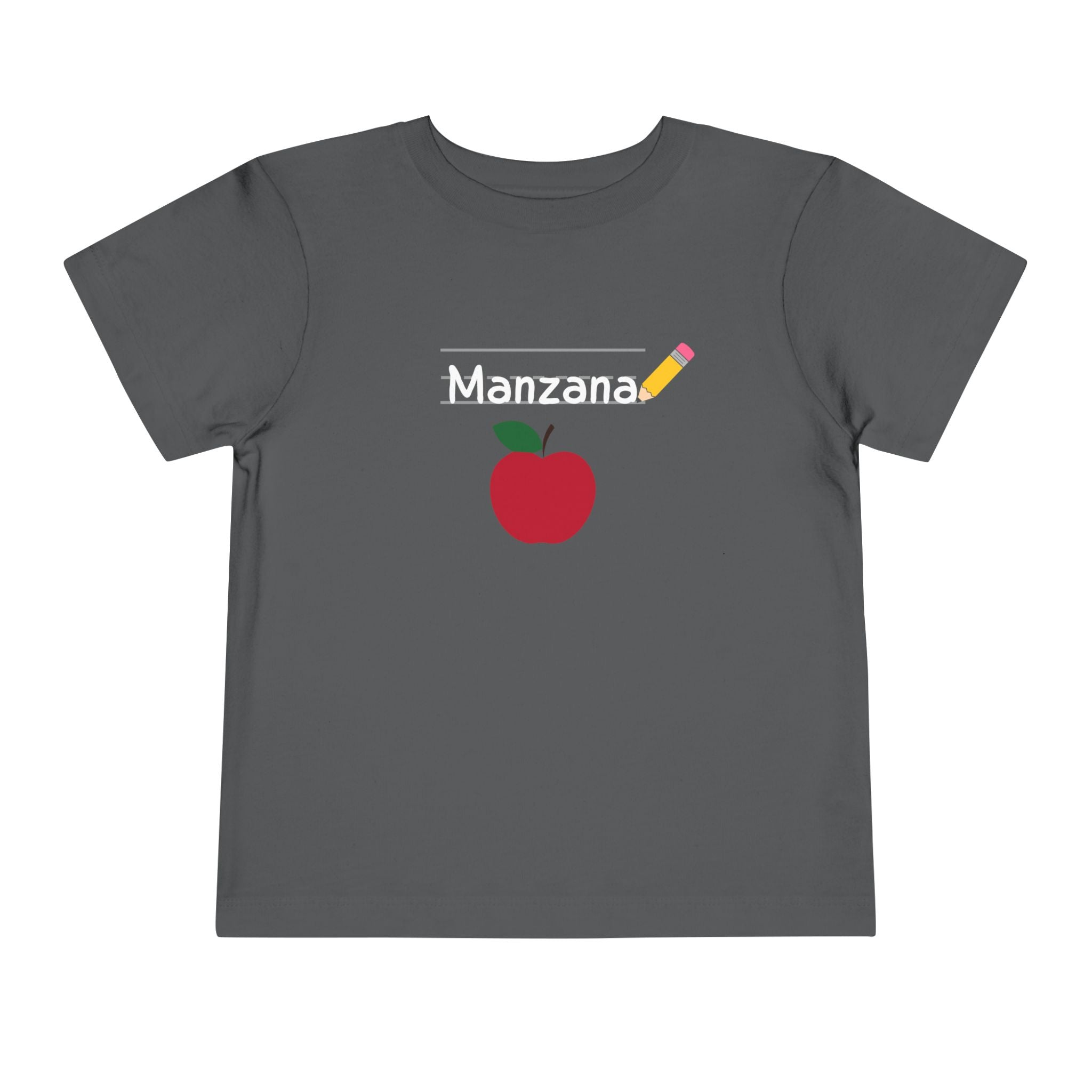 Manzana Apple and Pencil Toddler Tee Shirt
