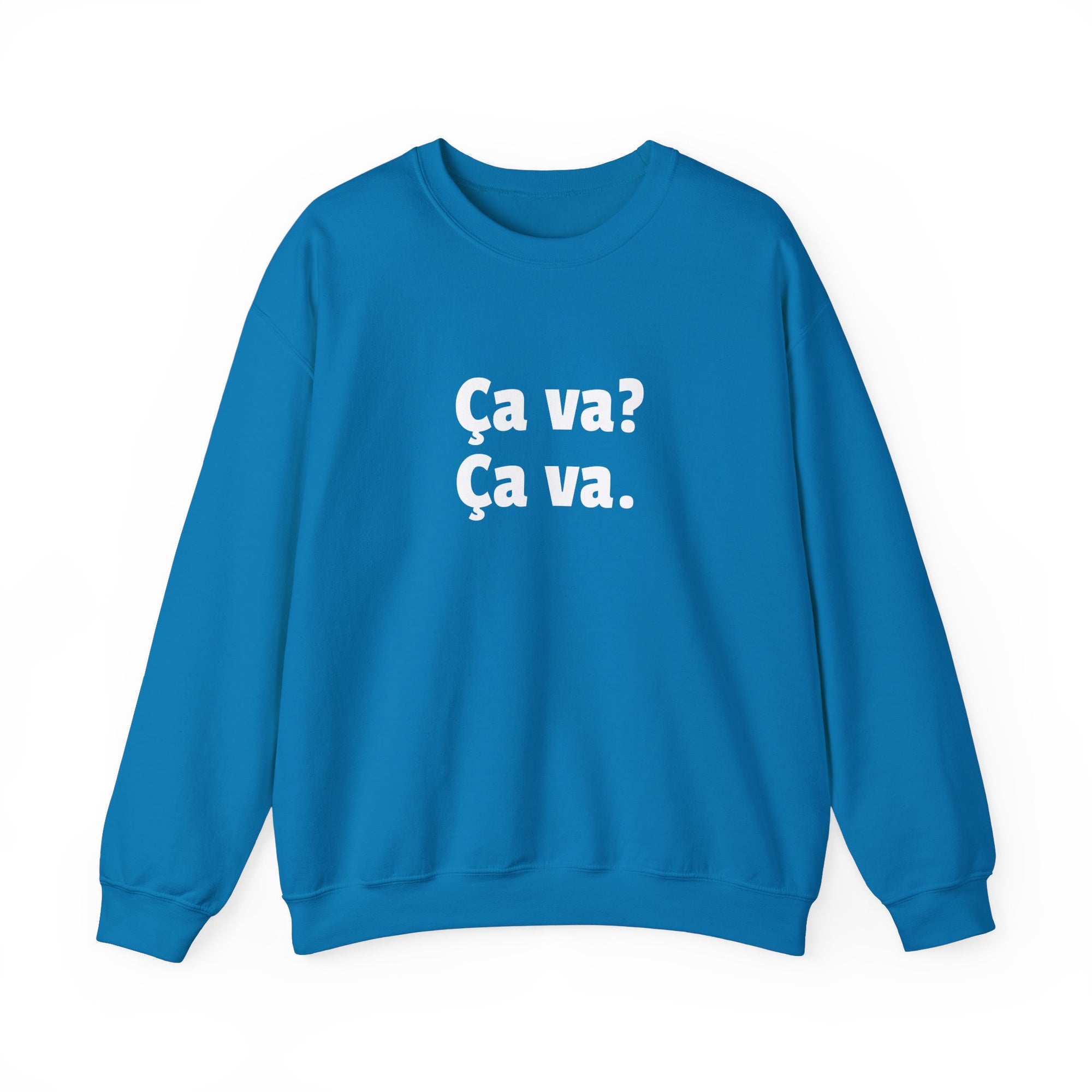 Ca va? Ca va. Unisex Crewneck Sweatshirt