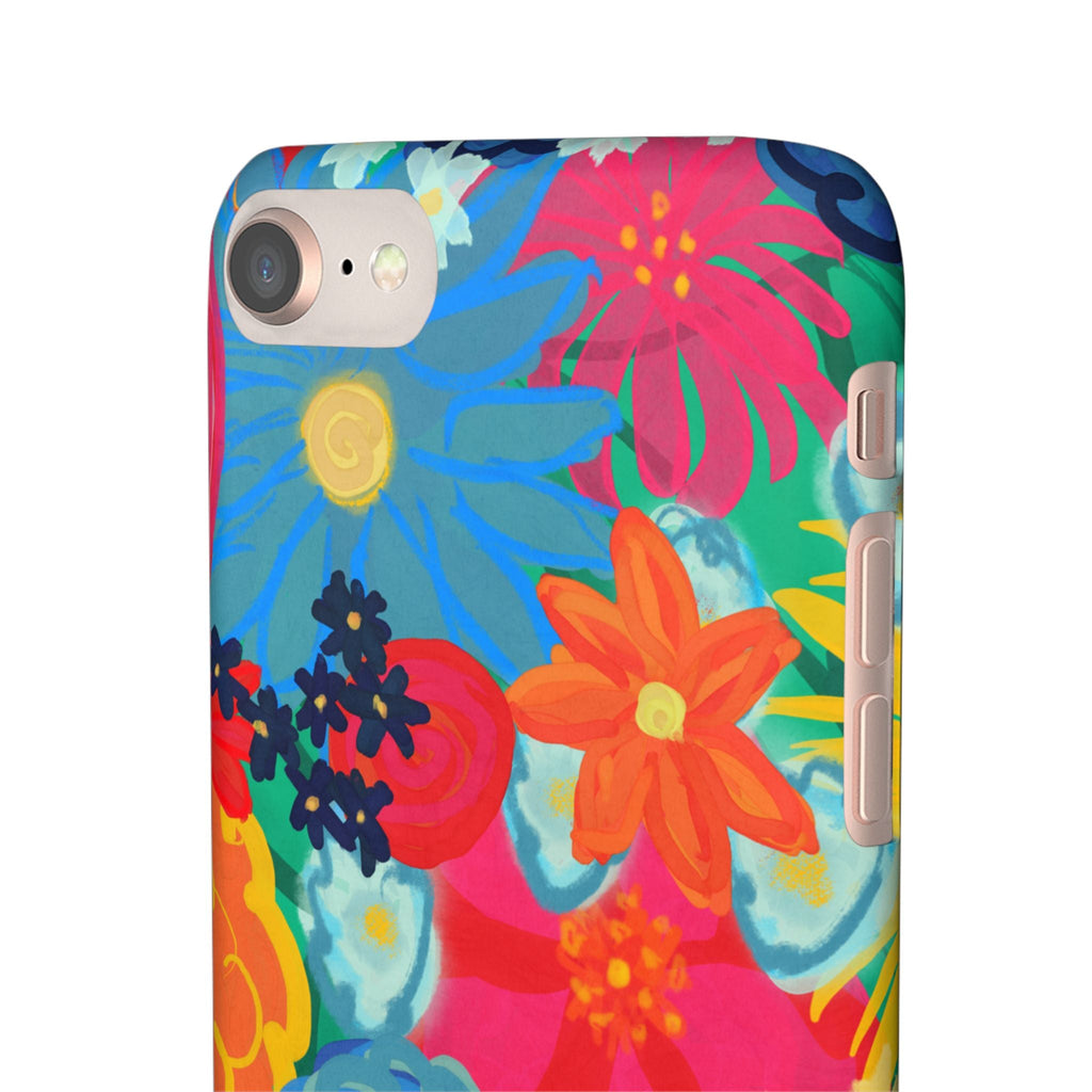 Bespattered Facade Bold Florals Snap Case