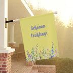 Schönen Frühling! Spring Garden Banner by Printify
