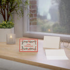 Frohe Weihnachten Greeting Cards - German "Merry Christmas" by Printify