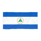 Nicaragua Flag Beach Towel | Quality & Long Lasting - 2 Sizes | Nicaraguan Pride | Gift for Nicaraguans