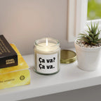 Ca va? Ca va. Scented Candles by Printify