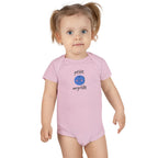 Baby Onesie with 'petite myrtille' Cute Blueberry Graphic — Infant Bodysuit