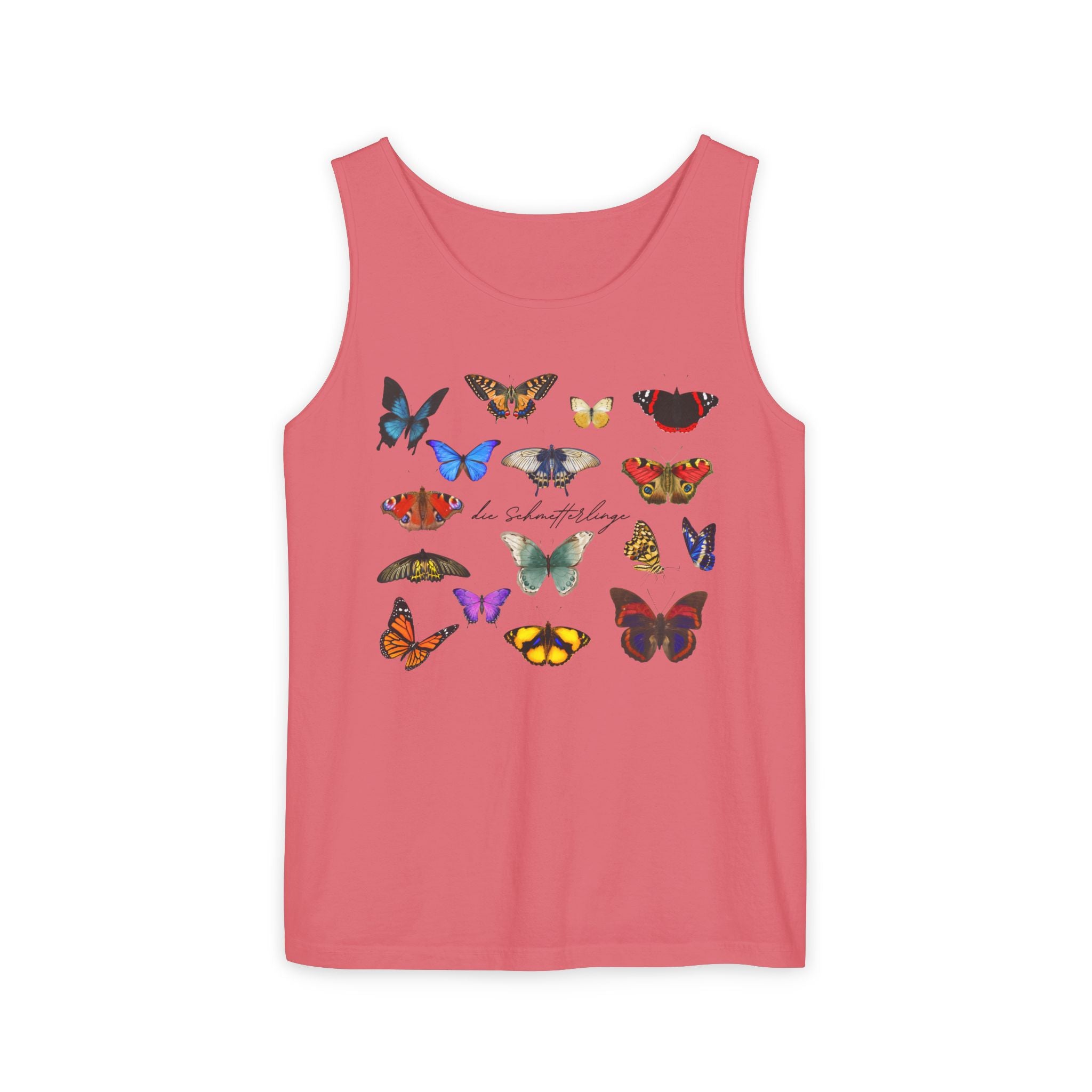 Die Schmetterlinge Tank Top — German Butterflies Graphic Tank
