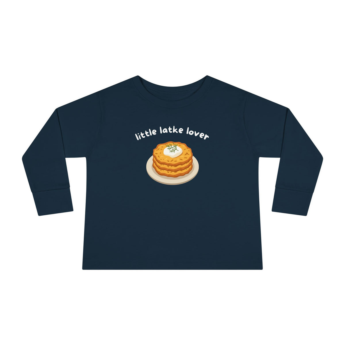 Little Latke Lover Potato Pancake Long Sleeve Tee