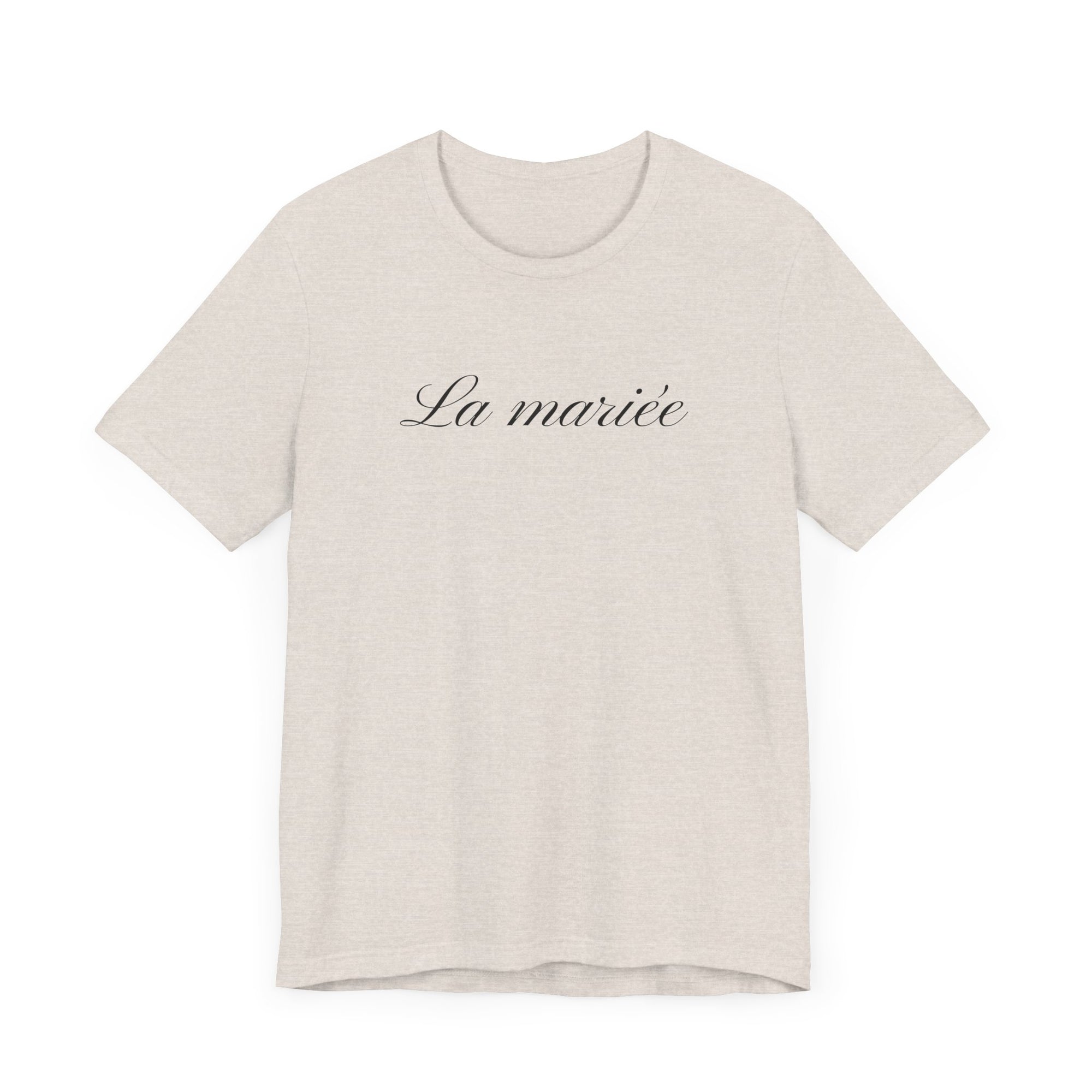 La mariée bride T-Shirt, Wedding Tee, Bridal Party Shirt - La Vie Bien - Bachelorette party - Bachelorette party French