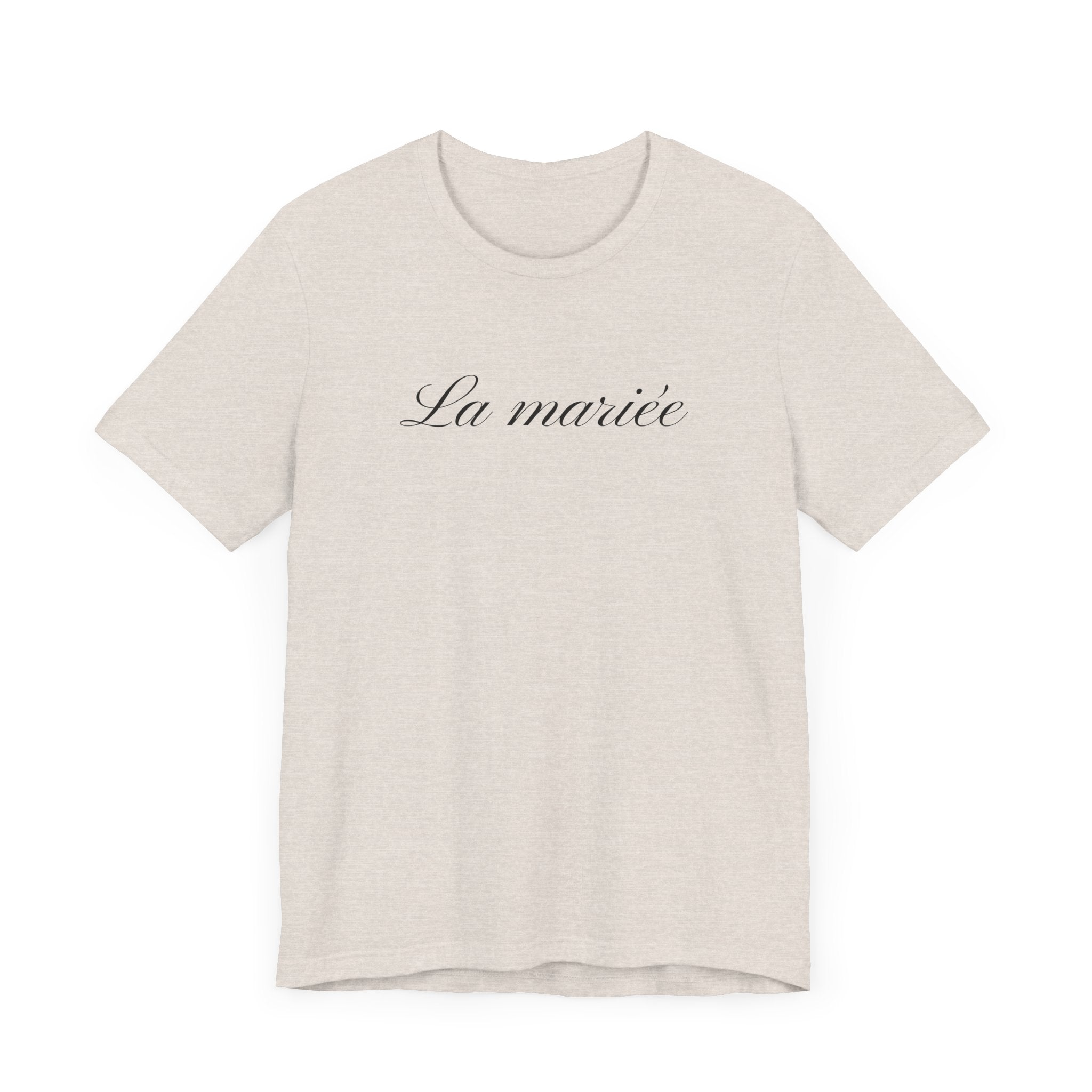 La mariée bride T-Shirt, Wedding Tee, Bridal Party Shirt - La Vie Bien - Bachelorette party - Bachelorette party French