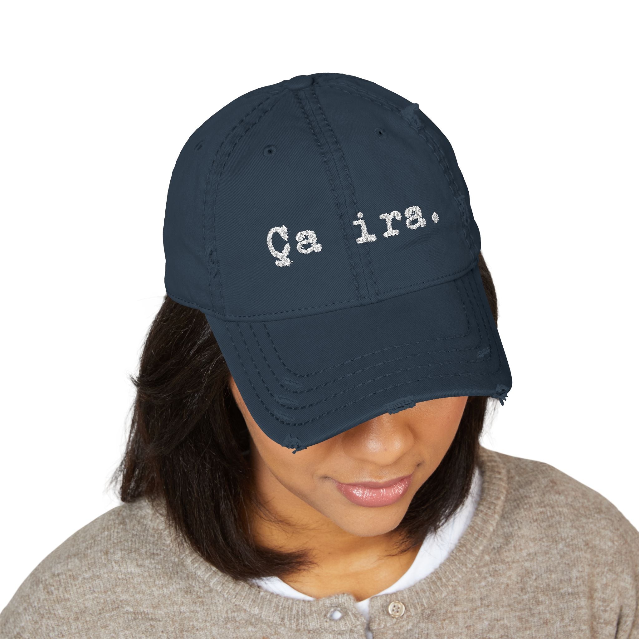 French Ça Ira embroidered baseball Cap