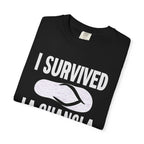 I Survived La Chancla T-shirt | Chancleta Joke Design | 3 Colors