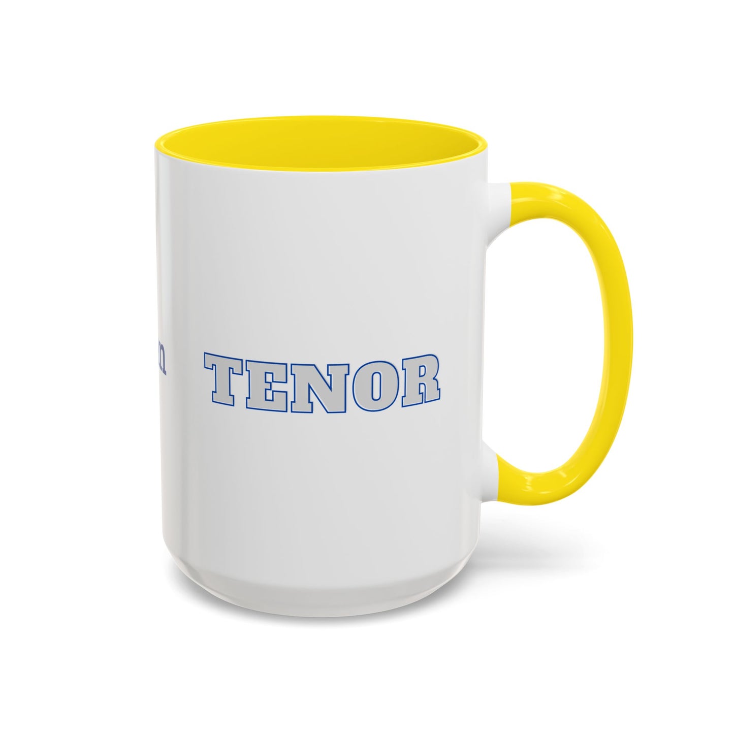 Customizable Tenor Singer Coffee mug