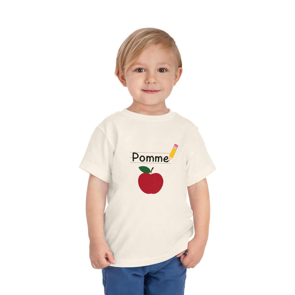 Pomme Toddler Short Sleeve Tee