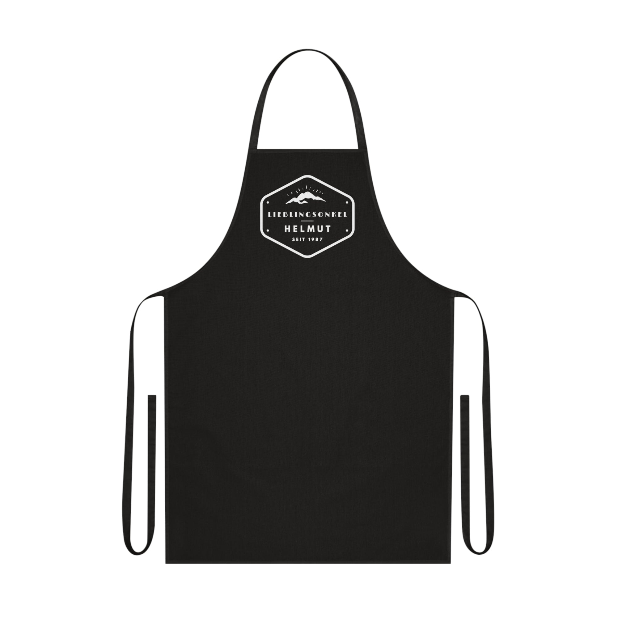Customizable Lieblingsonkel Cotton Apron for German Uncle