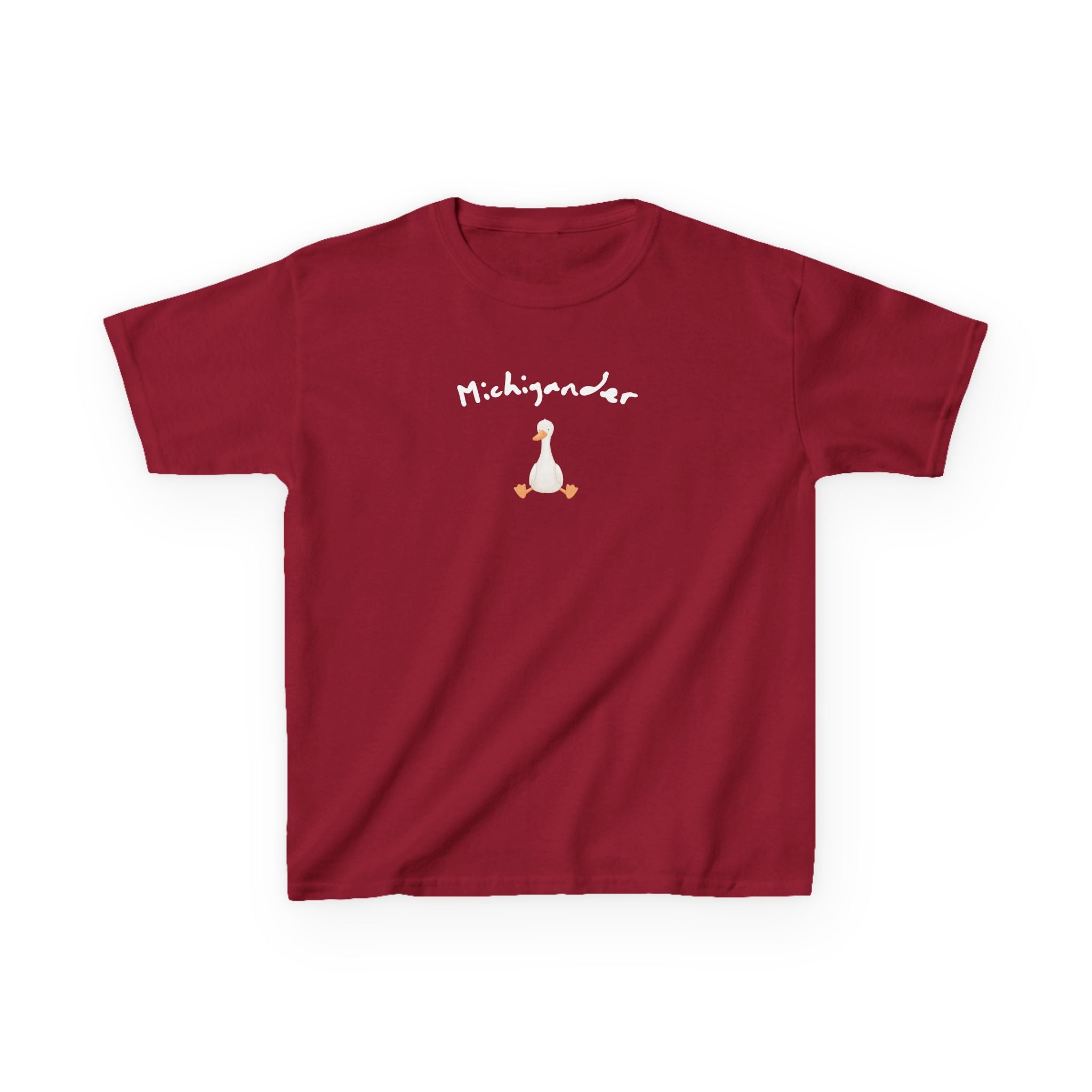 Kids Michigander Goose Tee, Michigan goosey Kids T-Shirt
