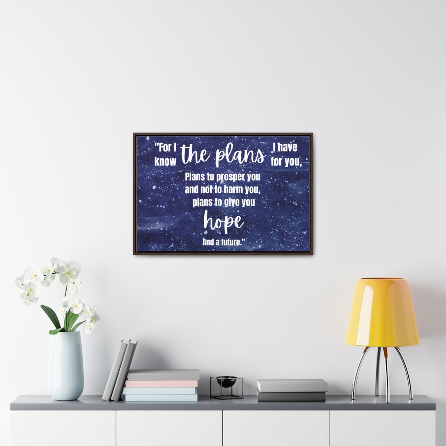 Jeremiah 29 11 bible verse canvas
