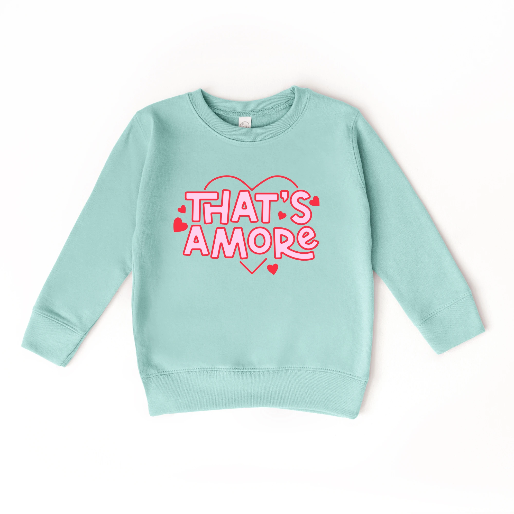 That's Amore toddler or youth Sweater, Valentine's Day collection by Benny and Ray Apparel