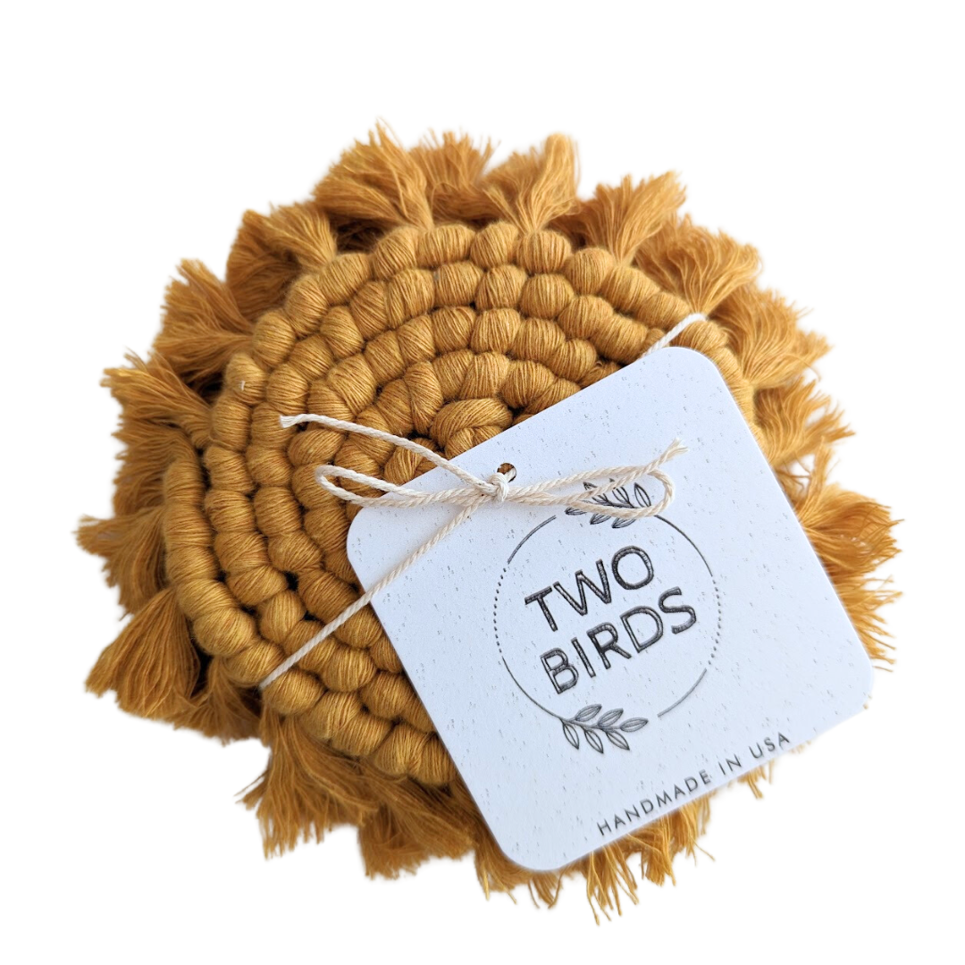 Macrame Coaster Singles