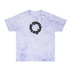 Francophone circular tye-dye tee shirt, retro unisex t-shirt for French language speakers