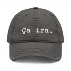 French Ça Ira embroidered baseball Cap by Printify