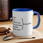 Je suis épuisé (I am exhausted) 11oz Accent Mug by Printify