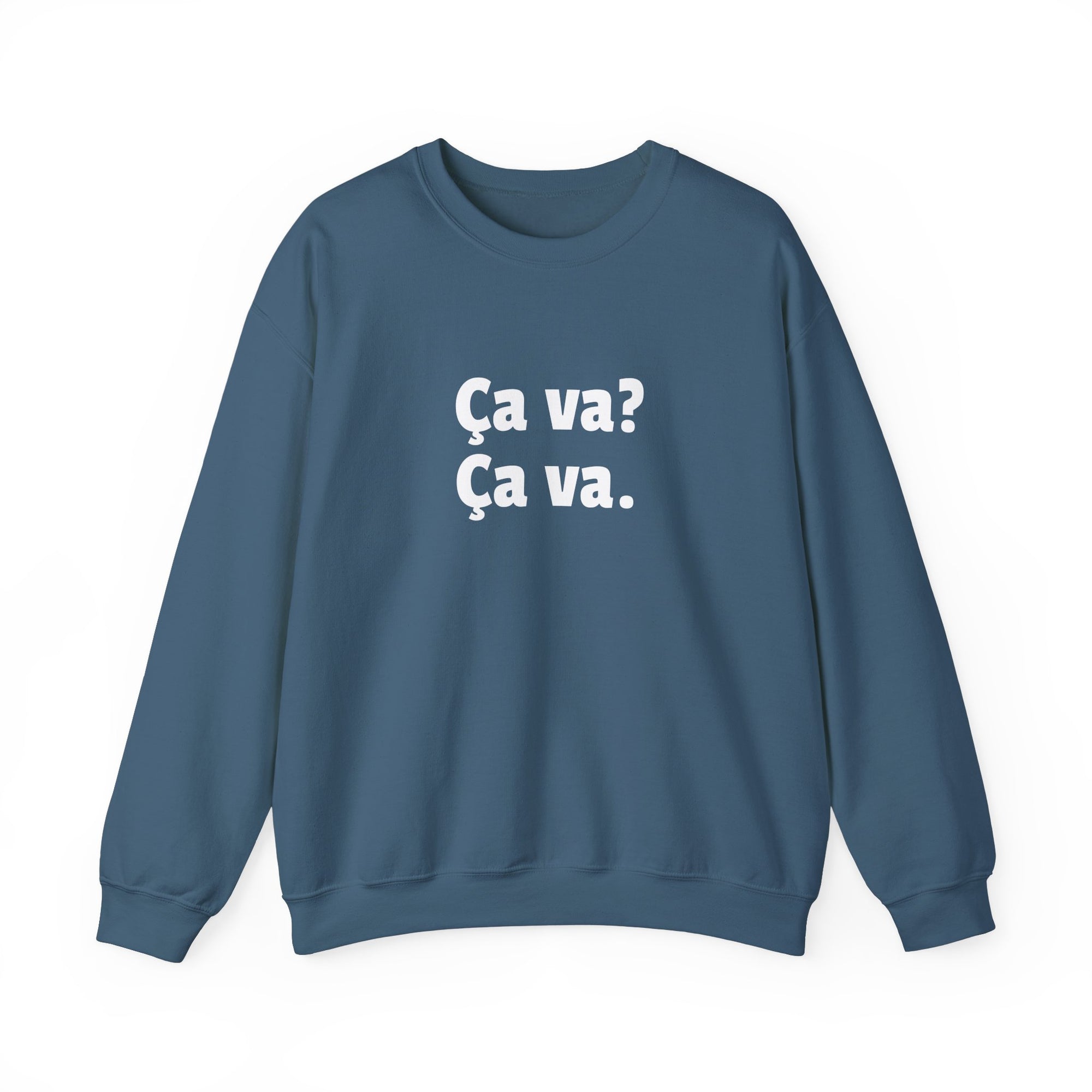 Ca va? Ca va. Unisex Crewneck Sweatshirt