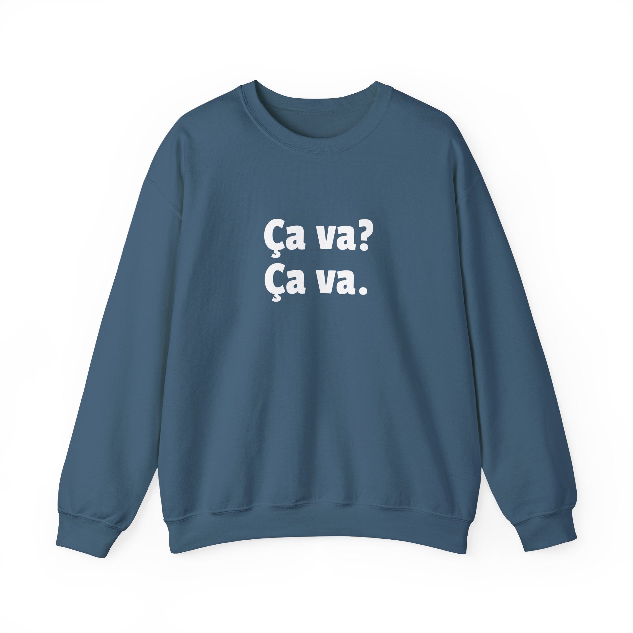 Ca va? Ca va. Unisex Crewneck Sweatshirt