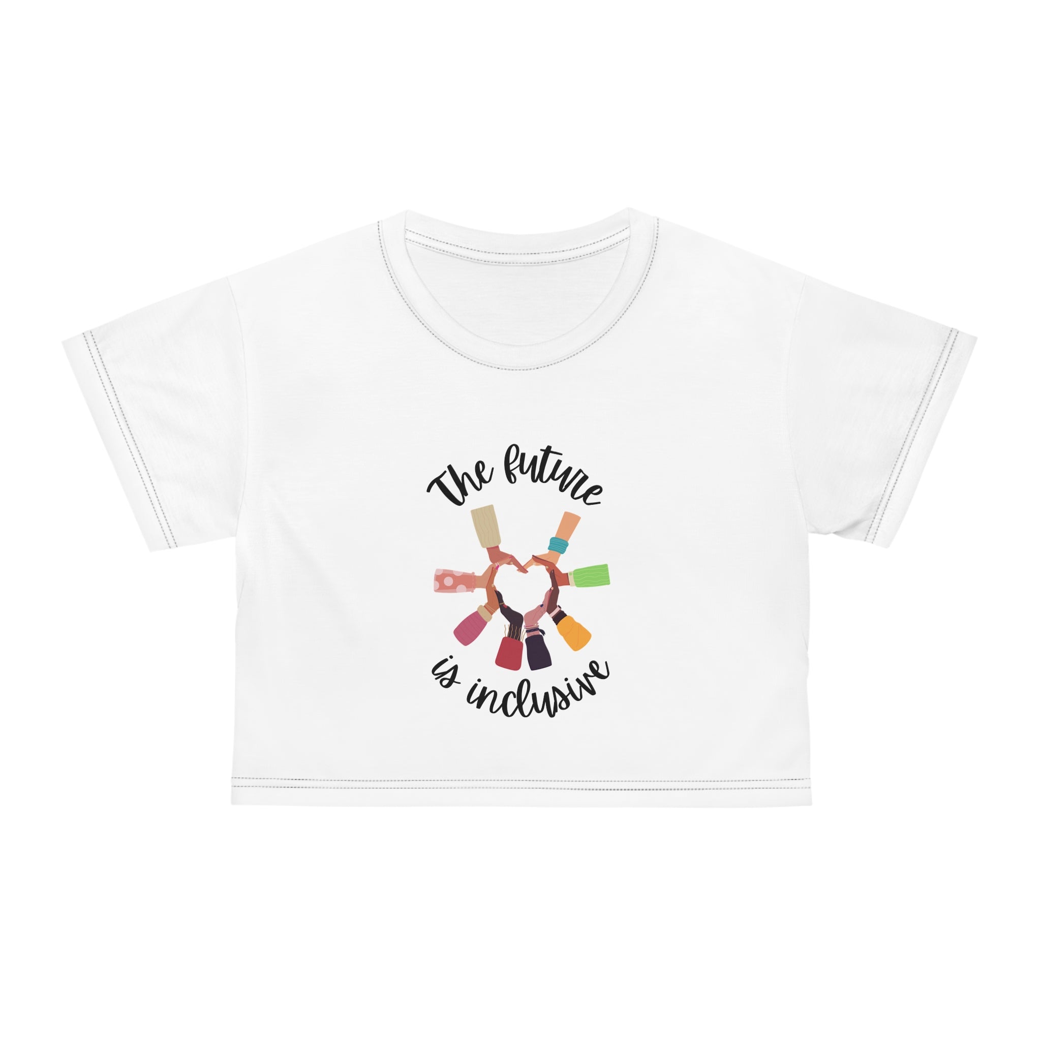 The future is inclusive Crop Tee
