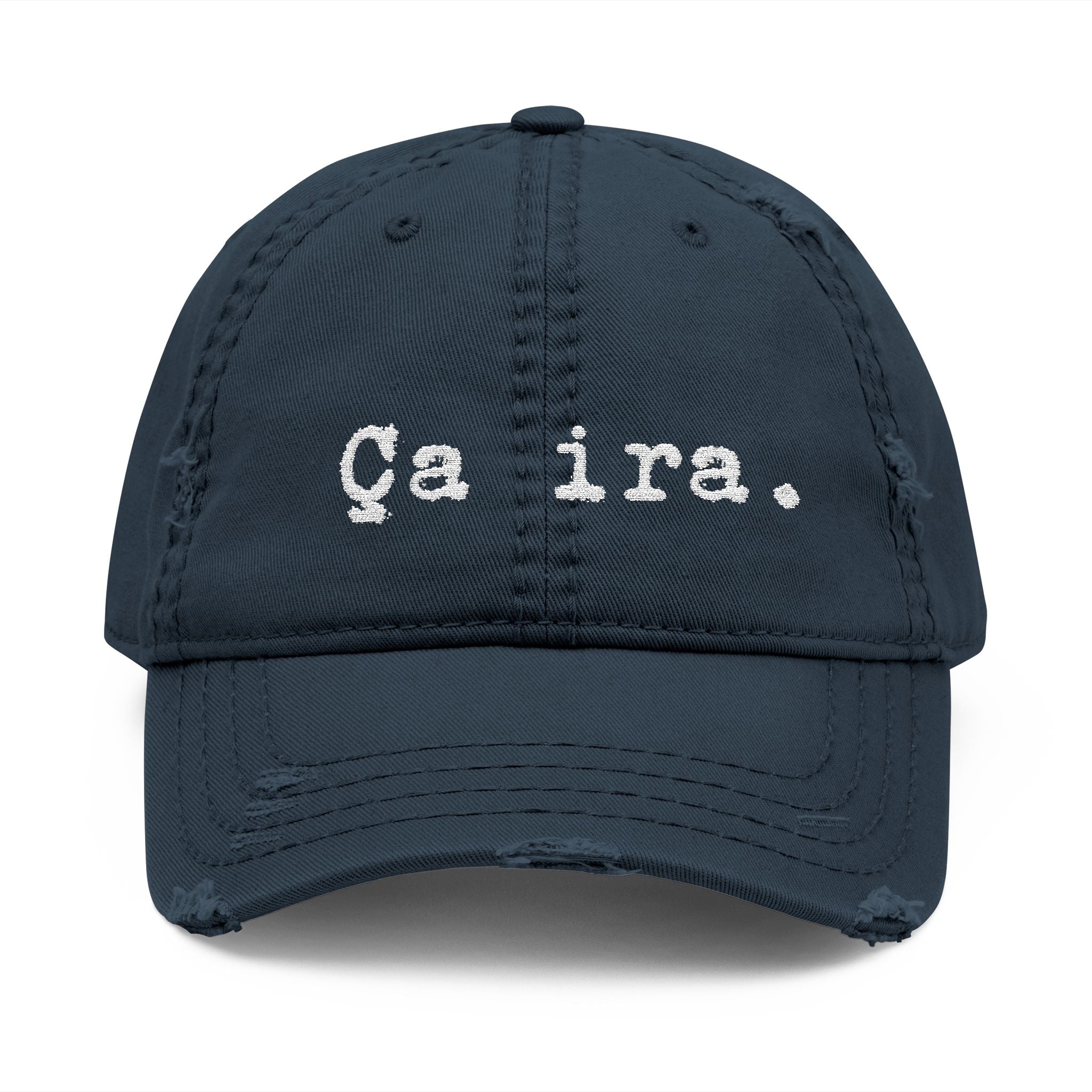 French Ça Ira embroidered baseball Cap