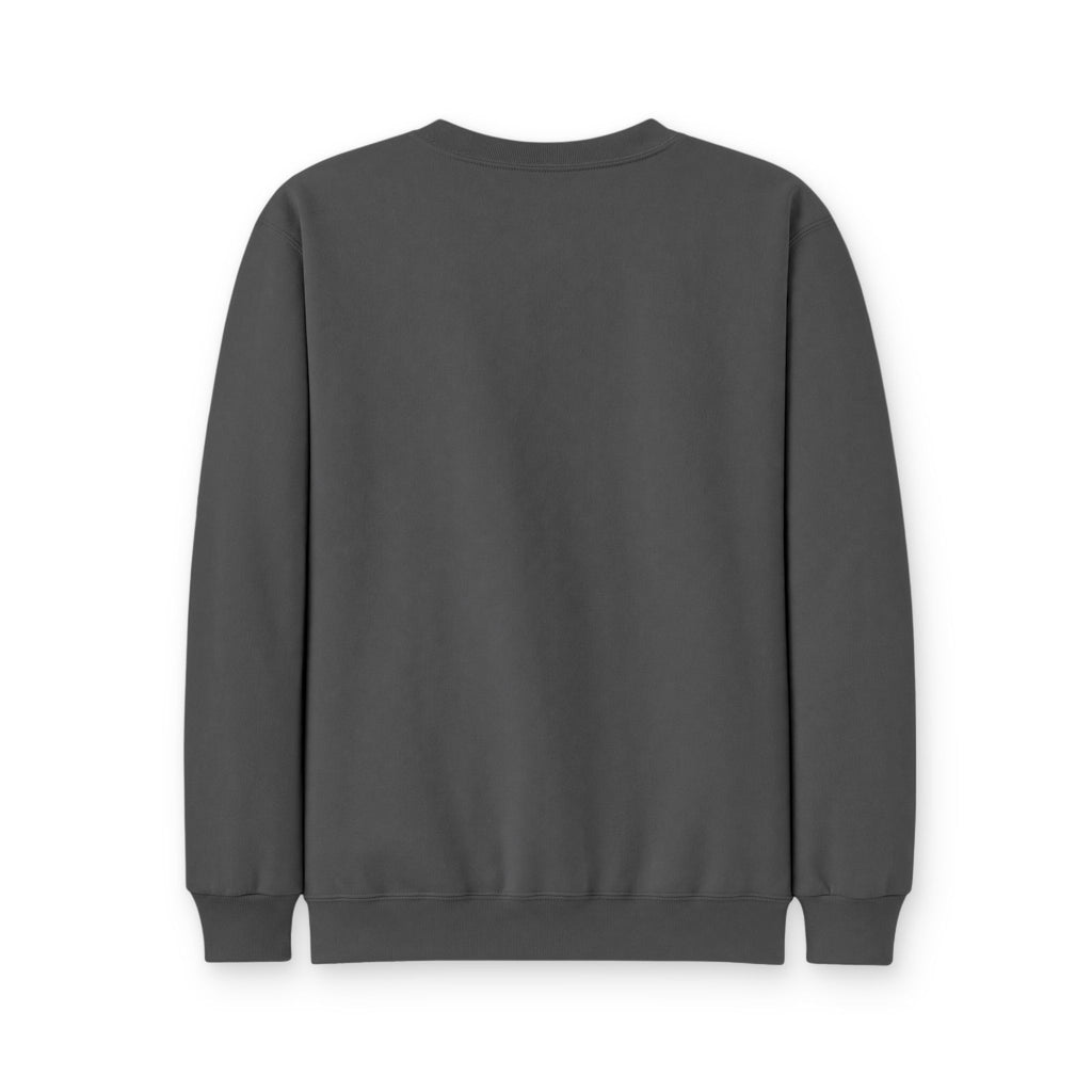 Du Verdienst Das Beste German puff print sweatshirt, Mental health apparel for German speakers, uplifting phrase crewneck, minimalist design