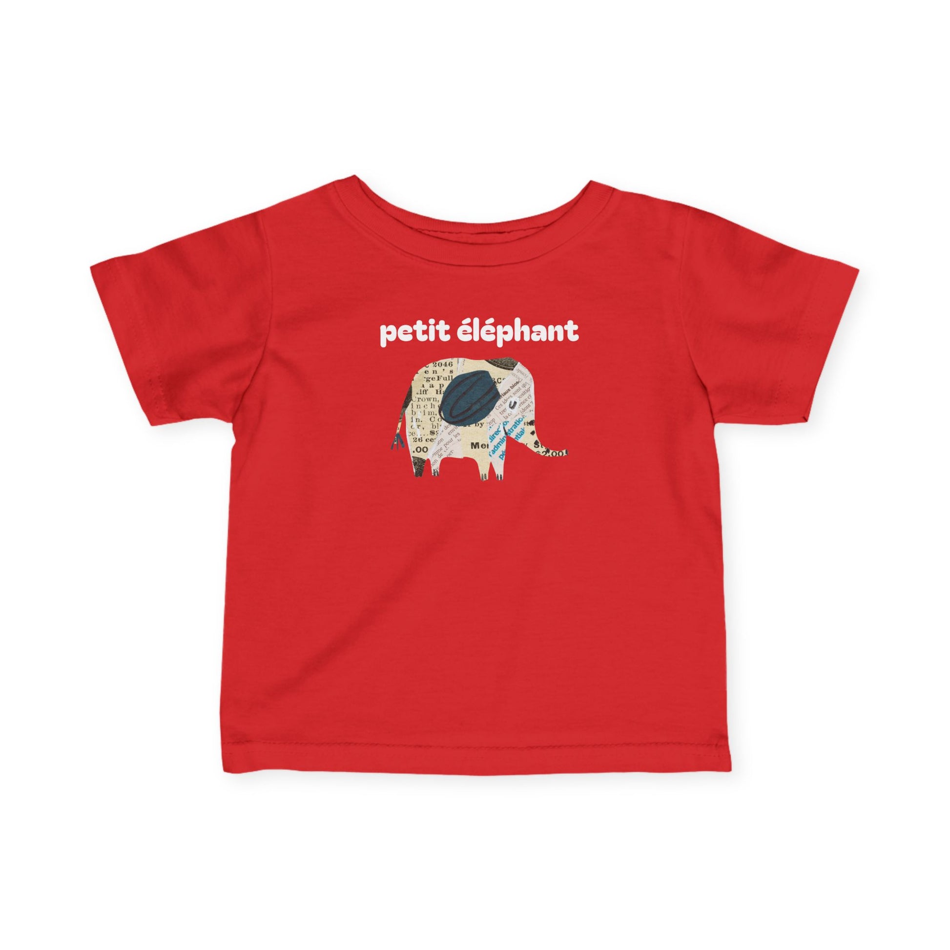 Petit éléphant Infant Fine Jersey Tee