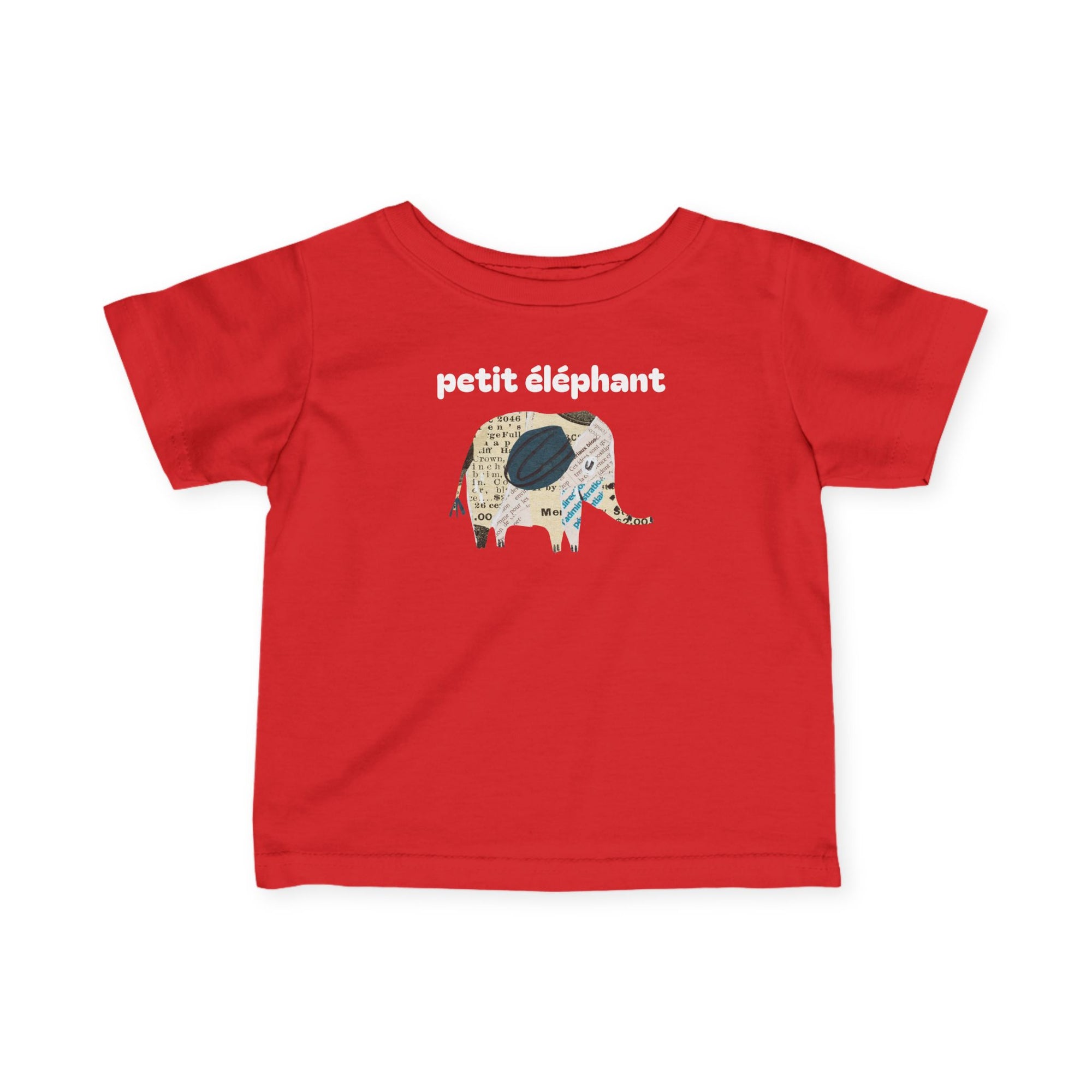 Petit éléphant Infant Fine Jersey Tee - Kids clothes - child tee