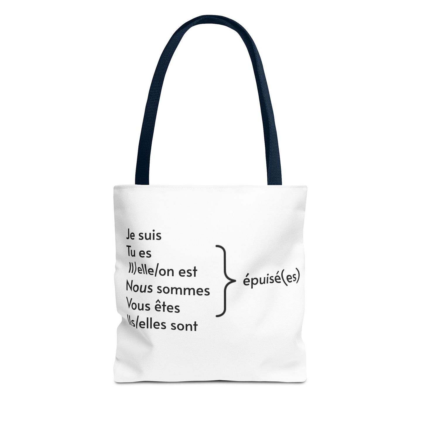Je suis épuisé (je suis épuisé) Tote bag