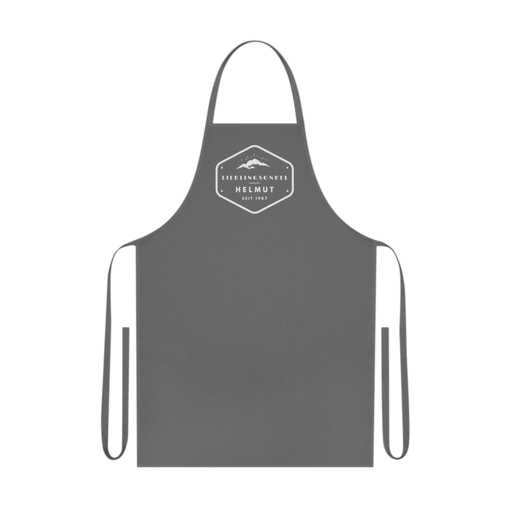 Customizable Lieblingsonkel Cotton Apron for German Uncle