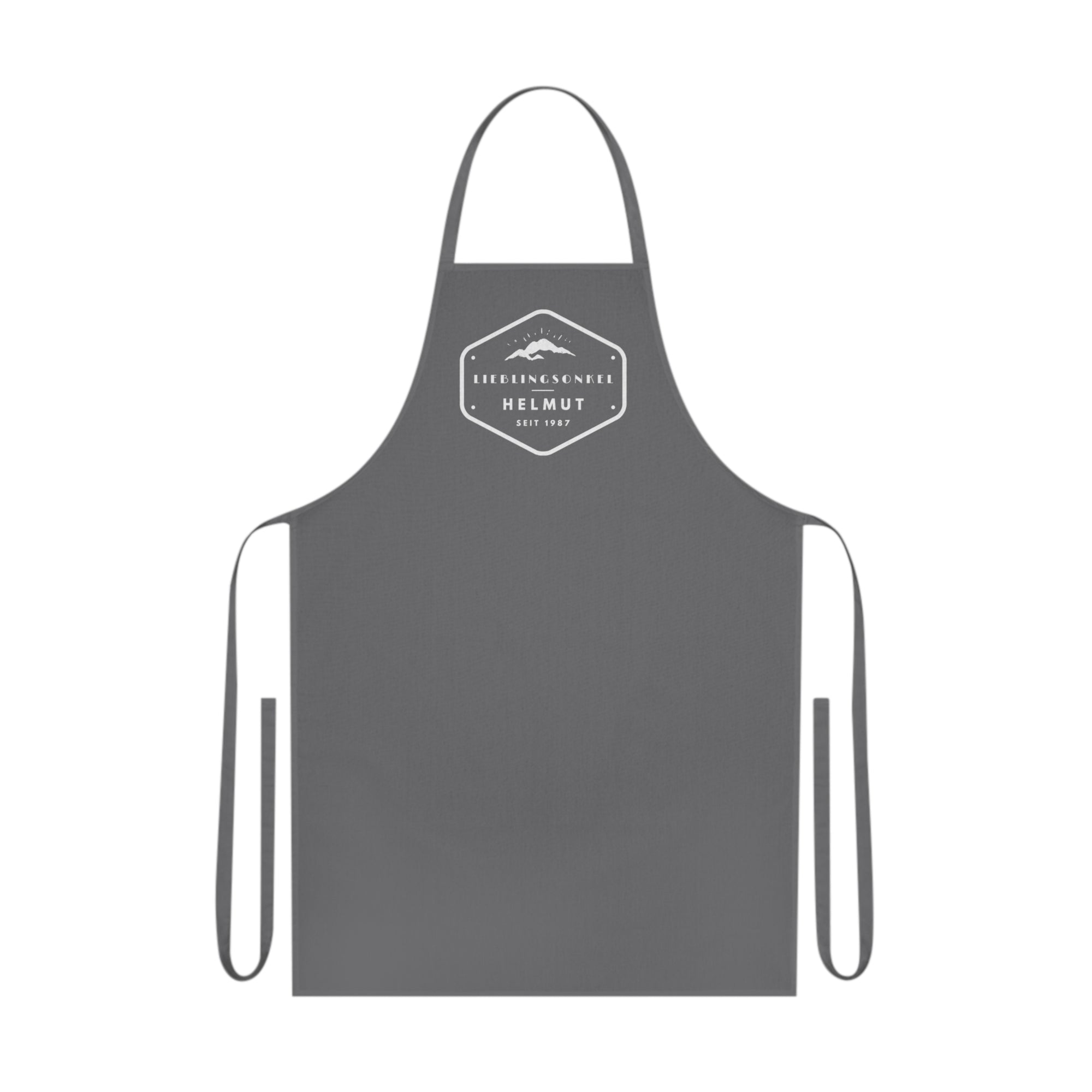 Customizable Lieblingsonkel Cotton Apron for German Uncle