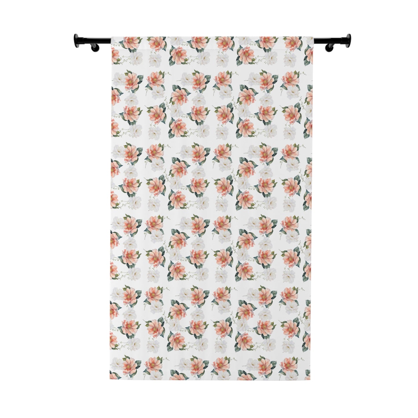 Floral Window Curtain