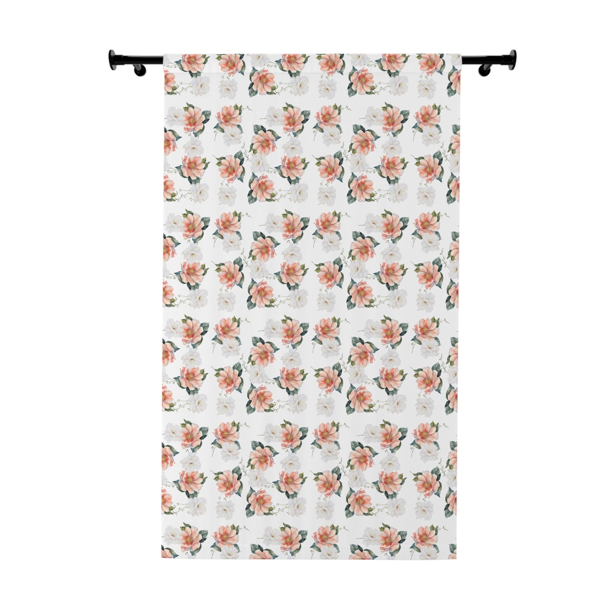 Floral Window Curtain