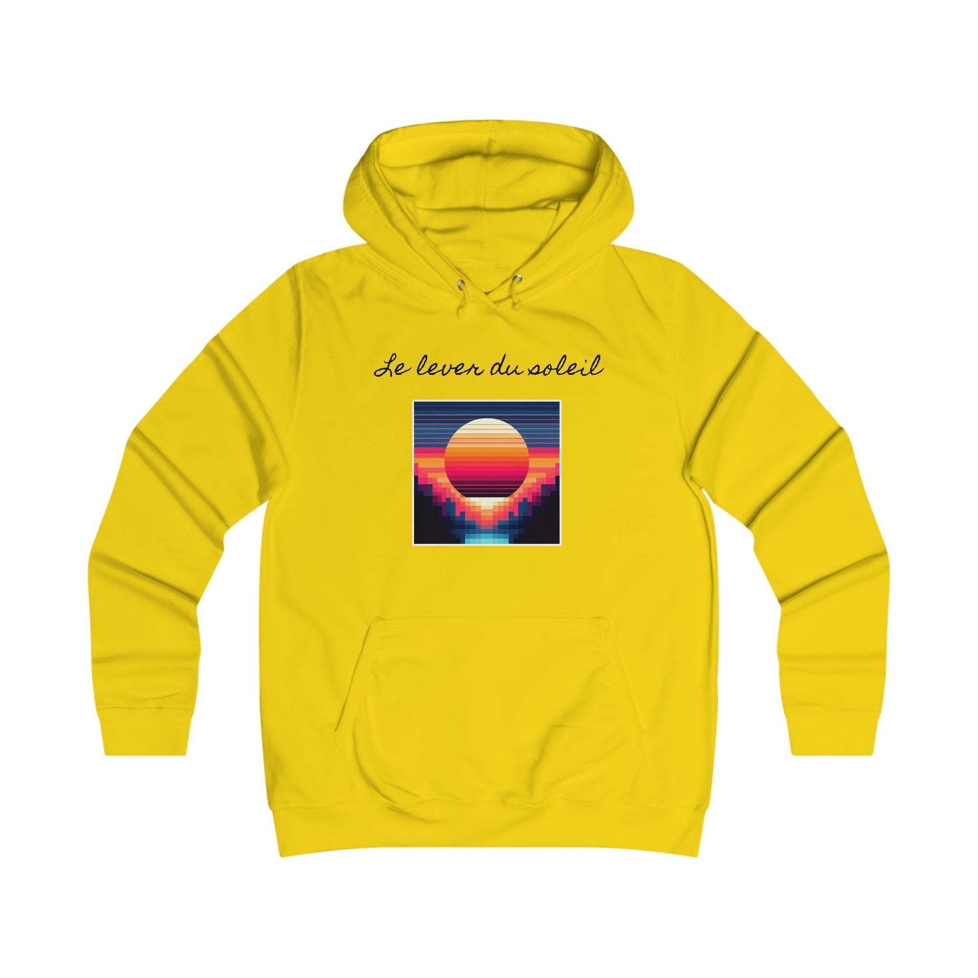 Lever du soleil sunrise French Hoodie