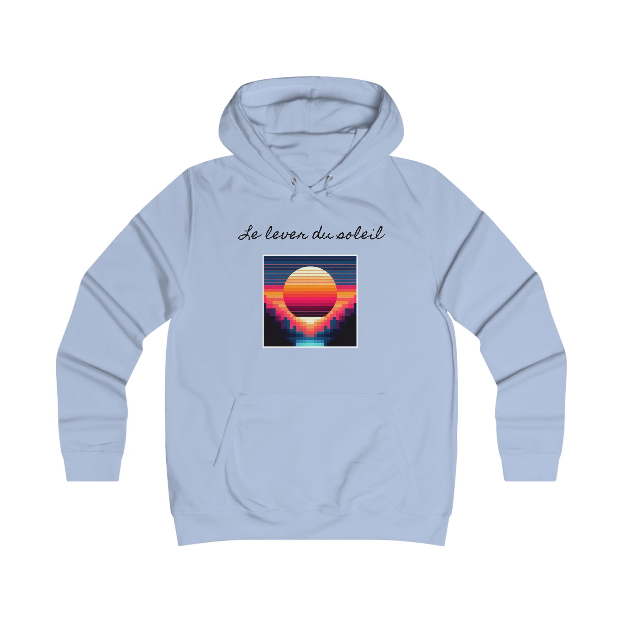 Lever du soleil sunrise French Hoodie