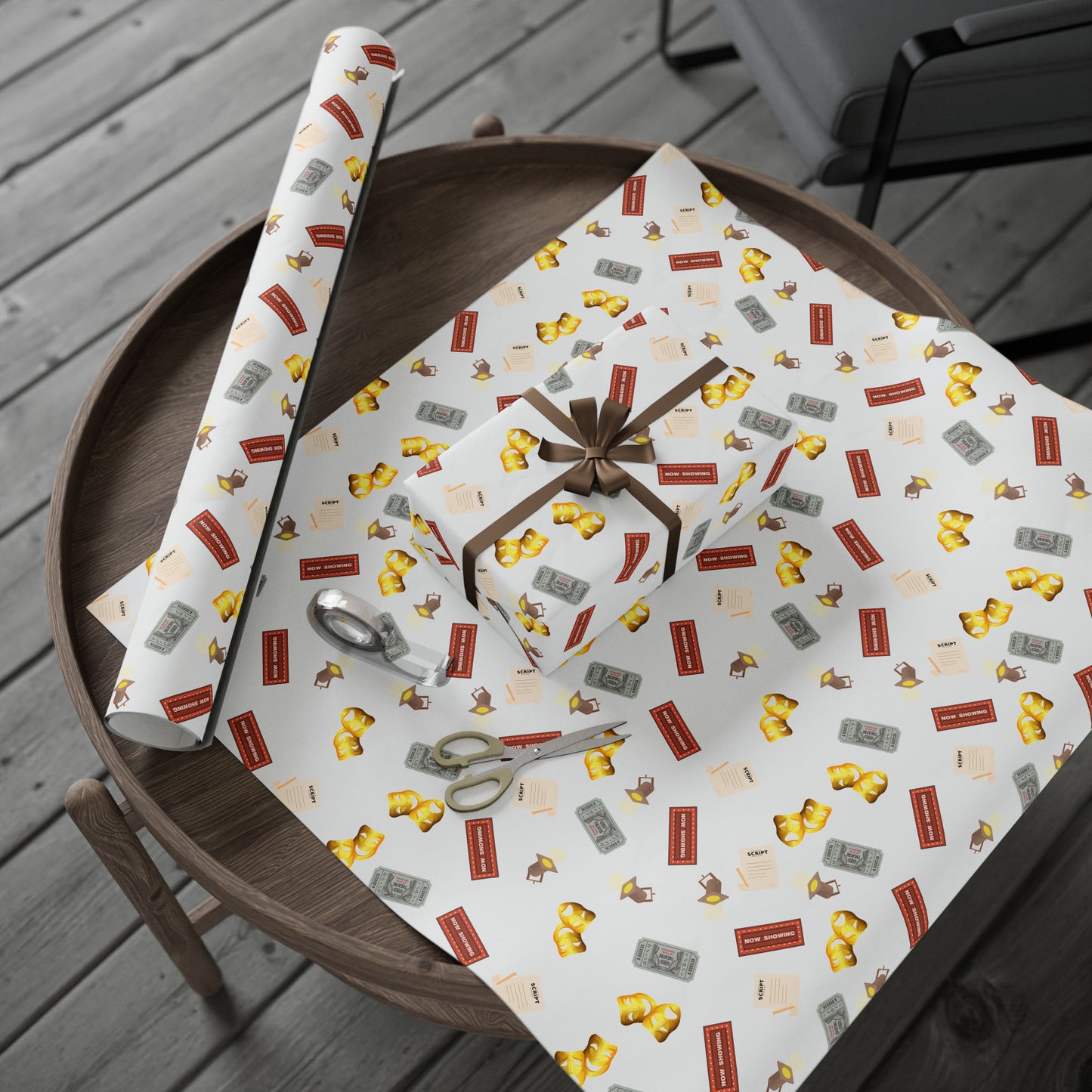 Broadway Theatre themed Wrapping Paper